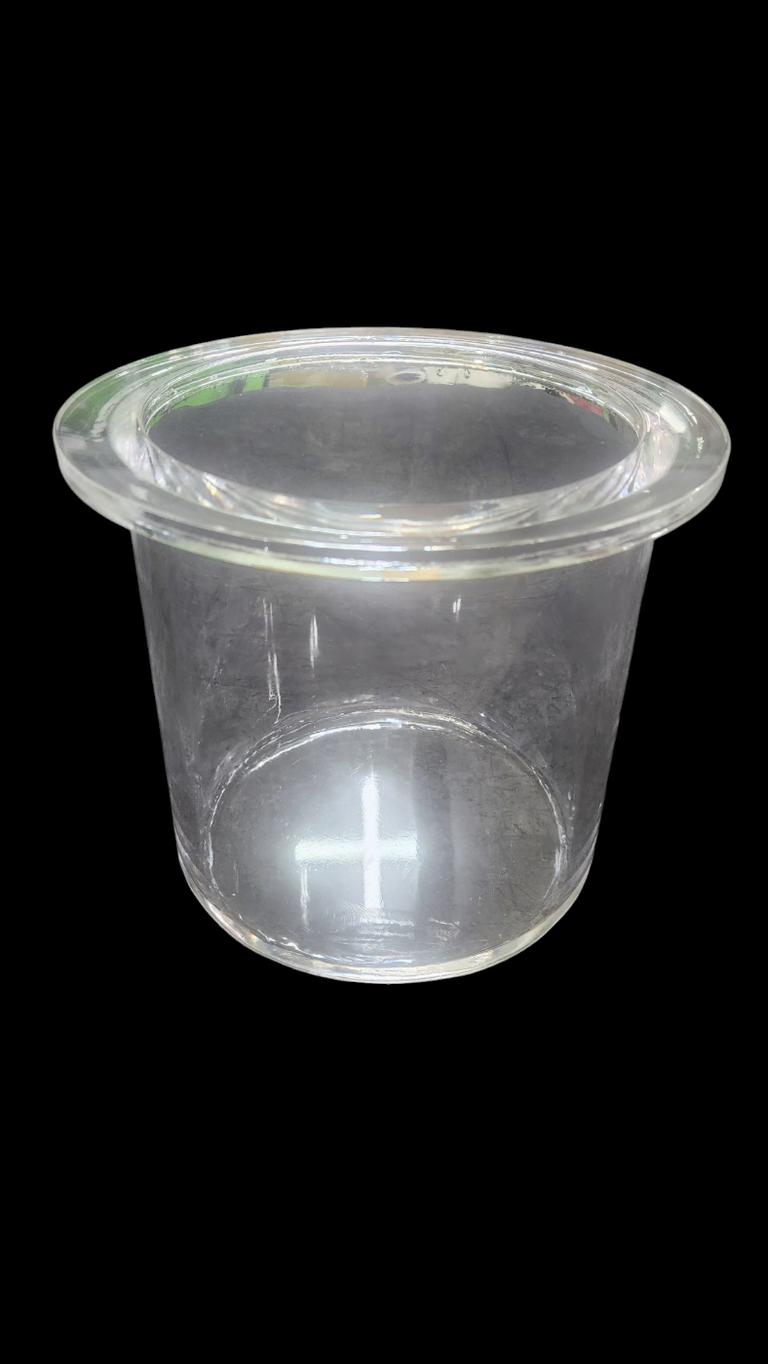 석영도가니 외경200*10T*200(플랜지 240*10T)